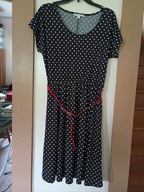 Black And White Polka Dot Dress I Studio Works